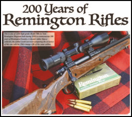 200 years of Remington Rifles (page 32) Issue 92 (click the pic for an enlarged view)